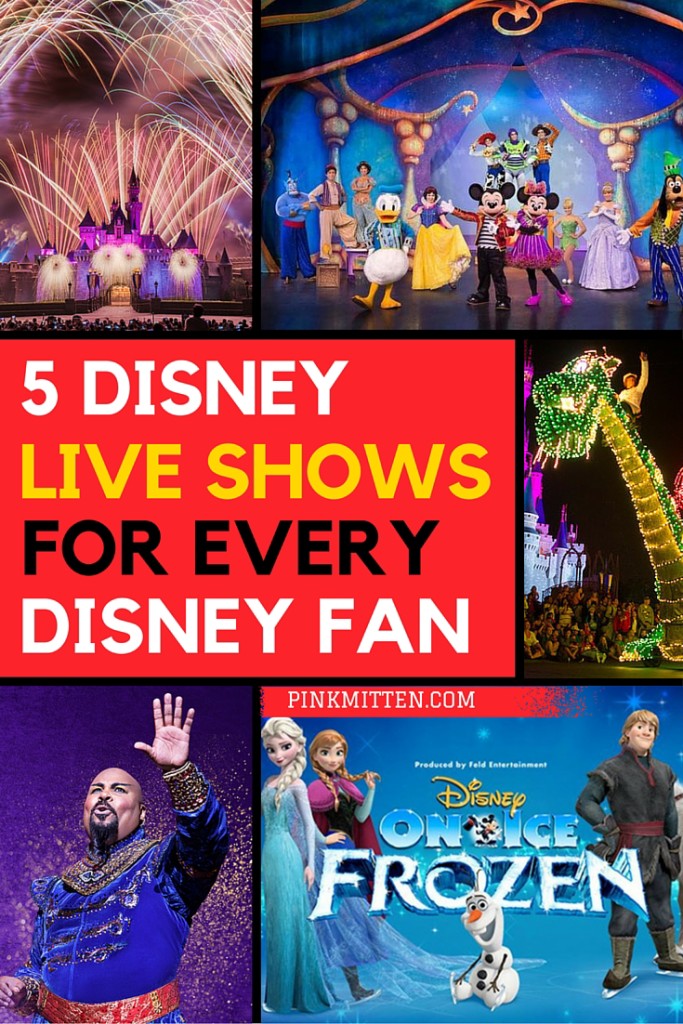 5 Disney Live Shows for Every Fan's Bucket List